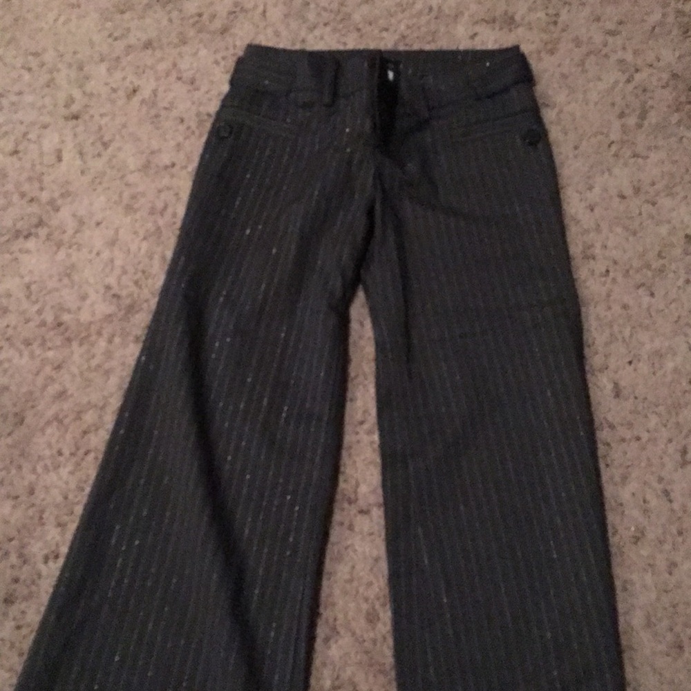 Bebe grey slacks size 2P
